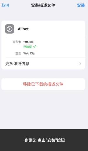 欧博iOS移动应用部署流程示意图6